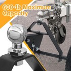 Maxxhaul 70881 Dual-pull Trailer Dolly With Dual Pull Dolly  Black 