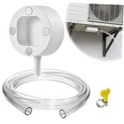 Magnetic Window Ac Drain Kit  6 12ft Clear Condensate Drain Hose With Stainless 