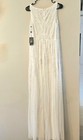 Adrianna Papell Ap1e203899 Ivory Beaded Wedding Gown Size 6 Art Deco Bridal Nwt