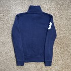 Polo Ralph Lauren Knit Sweater Youth Size Large Blue Full Zip Boys