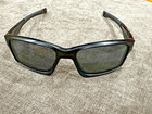  oo9247-15  Mens Oakley Chainlink Sunglasses - Matte Black   Grey Polarized Lens
