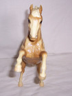 Vintage Breyer Fighting Stallion  king  Honey Palomino Glossy Horse Very Nice