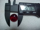 500  Cranberry Flat Glass Marbles Gems  Vase Fillers  Mosaic Tiles  29 99