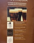 New Nostalgia Homecraft On Tap Beer Growler Cooling System 5l Mini Keg Dispenser