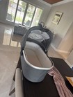 Uppababy Bassinet V2 Compatible With Vista  Cruz  Ridge  Minu - Charcoal Melange