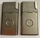 Antique Boye Spring Steel Burnished Egg Eyed Needles In Metal Case Lot