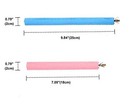 2pack Bird Parrot Cage Perch Sand-surface Stand Toy Molar Wood Stick L-2pack