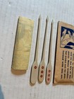 Vintage 1950s Magic Trick The Magic Paddles W  Envelope Instructions