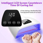 Professional Nail Drying Lamp For Manicure Uv Led Nail Lamp For Gel Polish Dryer