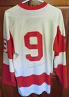 Detroit Red Wings Gordie Howe  d  Signed  Vintage Sandow Jersey  Circa 1968 -70 