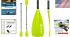 Carbon Fiber Sup   Kayak Paddle - Lightweight  Adjustable  Floats In Water
