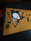 Pittsburgh Penguins Nhl Hockey Pennant Vintage Sports Full Size 1970s Rare 