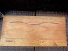 Palauan Storyboard Vintage Rustic Carved And Signed By Ngiriabuuch Skedong