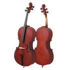 4 4 Cello School Student Beginner Basswood With Bag Bow Rosin Bridge