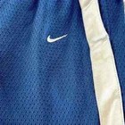 Nike Mesh Sporty Athletic White Stripe Pants With Zipper Sides  L Nike