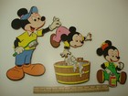 4 Piece Mickey Mouse Vintage Wall Decor