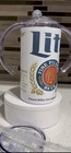 12oz Personalized Miller Lite Sippy Cup     With Big Kid Lid   Straw