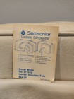 New vtg  1960s samsonite Ladies Silhouette shoulder Tote bag dover White 211515