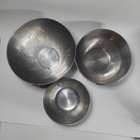 Revere Ware 3 Nesting Mixing Bowls Set Stainless Steel W thumb Handle Korea