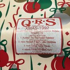 Qrs Xmas 1992 Illustrated Collectors Player Piano Roll Limited Edition