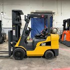 2020 Cat 2c6000 6000lb Used Forklift Lp Gas Triple Mast Sideshift 4709 Hours