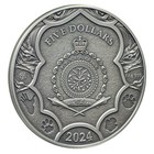 5 Dollars Silver Coin  elephant  Majestic Guardian Of Nature Strength And Wisdom