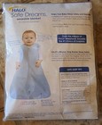 Halo Safe Dreams Micro Fleece Wearable Blanket Sleep Sack Creamsize M 6-12 Month