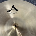 Used Zildjian A Thin Crash Cymbal 18 - Very Good