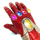 Iron Man Avengers Infinity War Gauntlet Glove W removable Led Stone  adult Size 
