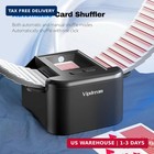Automatic Card Shuffler  Rechargeable 1-2 Deck Electric Card Shuffler