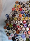 Lot Of 180   Beer Bottle Caps Mixed Colorful Dented non Dented