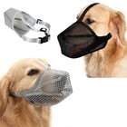 Pet Dog Muzzle Anti-lick Anti-biting Chewing Bark Licking Mouth Cover Mesh Mask