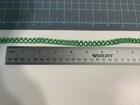 3 5 Yards Green Handmade Tatted Cotton Lace Trim  Edging  Col 687