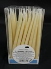 45 Cream Hanukkah Menorah Candles 5 7  Tall - Target 2011  New Sealed