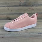 Adidas Womens  Vs Advantage Cl Tennis Shoes Sneakers Clean Orange White Mesh Nib