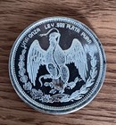 1987 Mexico 1oz  999 Silver Railroad Proof Coin Ferrocarril Del Sureste Una Onza