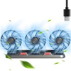 12v Three Head Car Fan Portable Vehicle Cooler Truck 360   Rotatable Auto Cooling