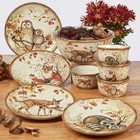 Thanksgiving Dinner Plates thanksgiving Dinner Plates Set Of 4