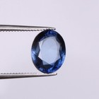 Natural Blue Sapphire Cornflower 3 15 Ct Oval Cut Heated Certified Gemstone