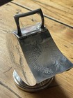 Antique Early Edwardian 1900   s Sugar Scuttle Silver Plate Engrave Floral england
