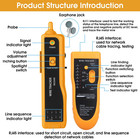 Cable Tracer Ethernet Network Cable Tester Rj45 Rj11 - Wire Toner Tracker Cat5