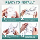 Airfit F20 Face Cushion Mask Replacement Headgear Set - Large Cushion 
