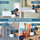 700w Hvlp Electric Paint Sprayer With 4 Nozzles   Adjustable Spray Patterns