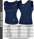 Rdx Womens Sauna Vest Heat Trapping Sweat Waist Trainer Compression Vest For Gym