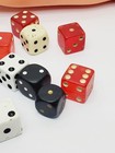 Vintage Assorted Mixed Lot Of Vintage Dice Gaming Lot Of 12  36 