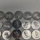 Lot Of 49 Vintage 1960s Shell Gas   Oil Mr  President Game Tokens 