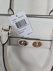 Coach Blake Leather Handbag Convertible White Authentic New With Tags