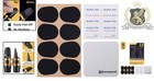 Black 0 8mm Silicone Mouthpiece Pads For Saxophone   Clarinet - Protect Teeth