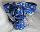 Female Dog Puppy Pet Diaper Washable Panties Sanitary Underwear Yellow Stars Xxs