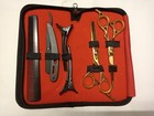 J2 5 Pcs Hair Cutting Scissors Shears Sets Professional Barber Shears With Clip